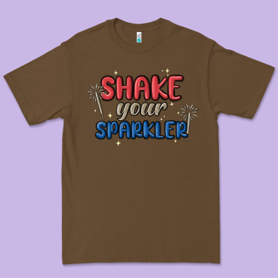 4th Of July America Shake Your Sparkler Premium Tee Designed By Maliassmallbusiness
