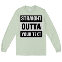 Matcha Straight Outta Your Text Long Sleeve Tee - Bettercallsaul