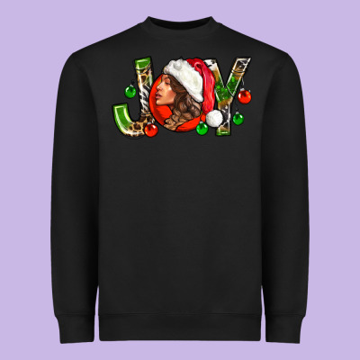 Joy With Woman Heavyweight Sweatshirt Designed By Nancycooperartshop