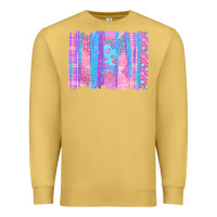 Antique Gold Pink Easter Brushstrokes Premium Sweatshirt - BundleAndBundleShop