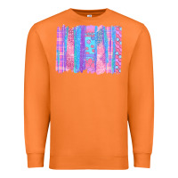 Carrot Pink Easter Brushstrokes Premium Sweatshirt - BundleAndBundleShop