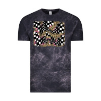 Cloud Black racing leopard backgraund Vintage Tee - JahusDesignShop