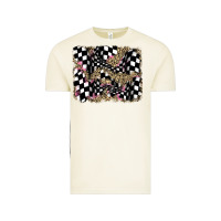 Vintage Arctic racing leopard backgraund Vintage Tee - JahusDesignShop