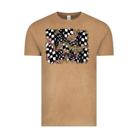Vintage Camel racing leopard backgraund Vintage Tee - JahusDesignShop