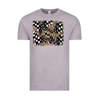 Vintage Zinc racing leopard backgraund Vintage Tee - JahusDesignShop