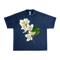 Navy Mock Oranges Urban Heavy Tee - LillyAllenDesigns
