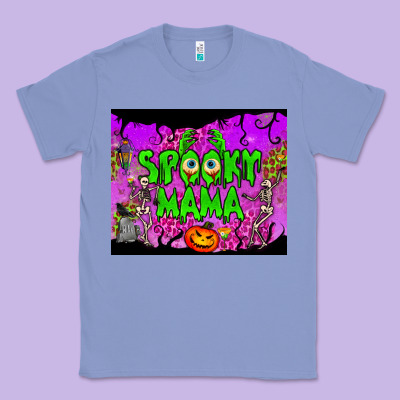 Spooky Mama Tumbler Classic Tee Designed By Bundleandbundleshop