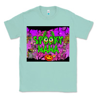 Seafoam spooky mama tumbler Classic Tee - BundleAndBundleShop