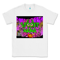 White spooky mama tumbler Classic Tee - BundleAndBundleShop