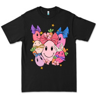 Black soft pink easter Premium Tee - MaliasSmallBusiness