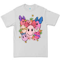 Dove Grey soft pink easter Premium Tee - MaliasSmallBusiness