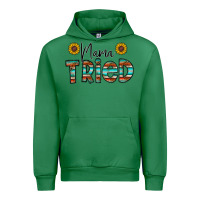 Emerald mama tried Urban Hoodie - CowhideDigitalArt