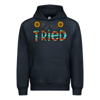 Navy mama tried Urban Hoodie - CowhideDigitalArt