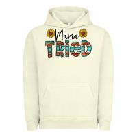 Pigment Pistachio mama tried Urban Hoodie - CowhideDigitalArt
