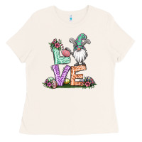 Bone easter gnome easter bunny gnome Ladies Tee - Jasminsmagicworld