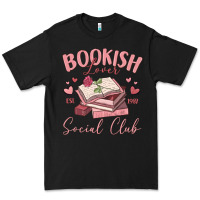 Black bookish lover social club Premium Tee - MaliasSmallBusiness