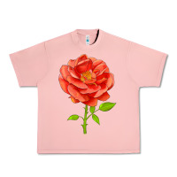Salmon All A Twitter Rose Urban Heavy Tee - LillyAllenDesigns