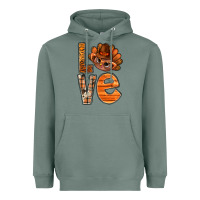 Sage thanksgiving with turkey love bbs Heavyweight Hoodie - BundleAndBundleShop