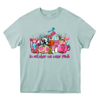 Arona western cancer  in october we wear pink coffee cups with ribbons Heavy Core Tee - AdoDesignShop