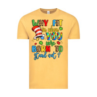 Why Fit In When You Were Born To Stand Out Vintage Tee | Teevron