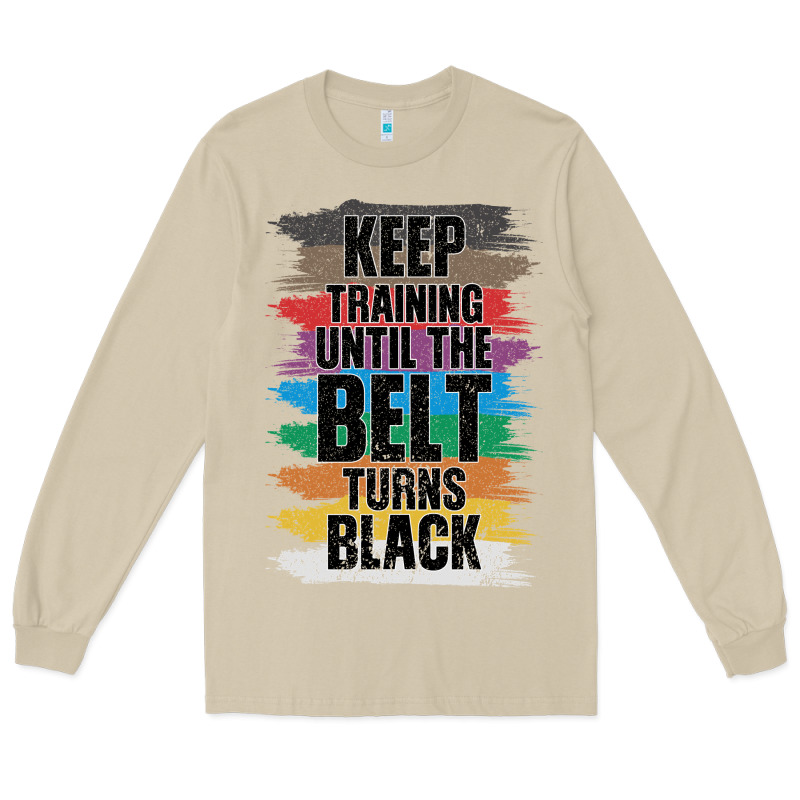 Black Belt Martial Art Training Karate Taekwondo Long Sleeve Tee by Bettercallsaul | Teevron