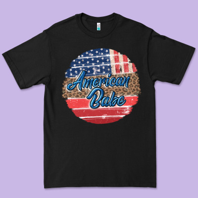 Leopard Merica Premium Tee Designed By Maliassmallbusiness