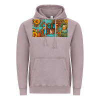 Vintage Zinc give thanks license plate Vintage Hoodie - BundleAndBundleShop
