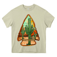 Mossy desert cactus arrowhead Heavy Core Tee - Jasminsmagicworld