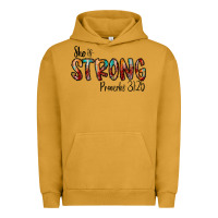 She Is Strong Provebs Urban Hoodie | Teevron