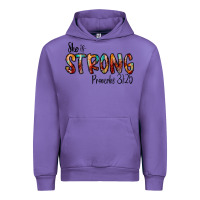 Tulip she is strong provebs Urban Hoodie - CowhideDigitalArt