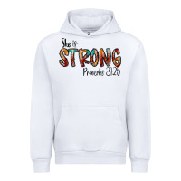 White she is strong provebs Urban Hoodie - CowhideDigitalArt