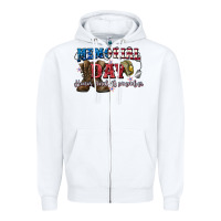 White Memorial day honor ans remember Zipper Hoodie - CowGirlArtShop