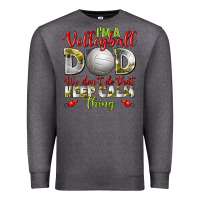 Charcoal Heather I'm a Volleyball Dad we don't do that keep calm Premium Sweatshirt - BundleAndBundleShop