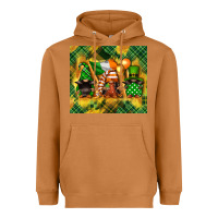 Meerkat St. Patrick's Day gnome Heavyweight Hoodie - FaDigitalArtStudio