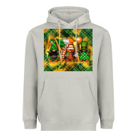 Moon Dust St. Patrick's Day gnome Heavyweight Hoodie - FaDigitalArtStudio