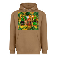 Toasted Coconut St. Patrick's Day gnome Heavyweight Hoodie - FaDigitalArtStudio