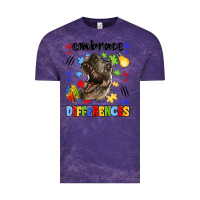 Cloud Purple embrace differences Vintage Tee - LillyAllenDesigns