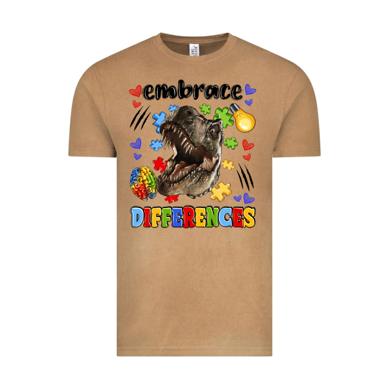 Embrace Differences Vintage Tee by LillyAllenDesigns | Teevron