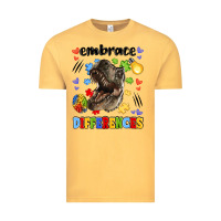 Vintage Mustard embrace differences Vintage Tee - LillyAllenDesigns