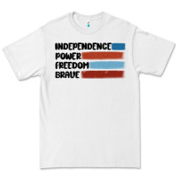 White indepence power freedom brave Premium Tee - MaliasSmallBusiness
