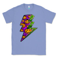 Colony Blue halloween lightning bolt Classic Tee - BundleAndBundleShop