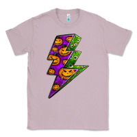 Lilac halloween lightning bolt Classic Tee - BundleAndBundleShop