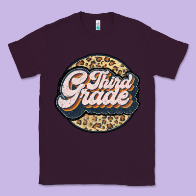 Third Grade Classic Tee Designed By Jahusdesignshop