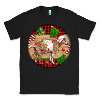 Black Nubian Goat Christmas Classic Tee - LillyAllenDesigns
