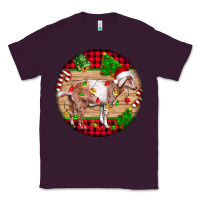 Plum Nubian Goat Christmas Classic Tee - LillyAllenDesigns