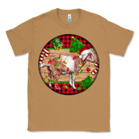 Toasted Coconut Nubian Goat Christmas Classic Tee - LillyAllenDesigns