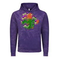 Cloud Purple halloween patch Vintage Hoodie - BundleAndBundleShop