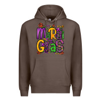 Coffee mardi gras Premium Hoodie - OliviaCreatesArt