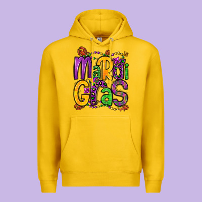 Mardi Gras Premium Hoodie Designed By Oliviacreatesart
