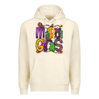 Sandshell mardi gras Premium Hoodie - OliviaCreatesArt